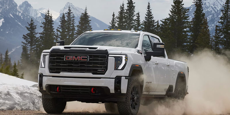 2026 GMC Sierra 2500 heavy-duty pickup truck featuring a bold exterior.