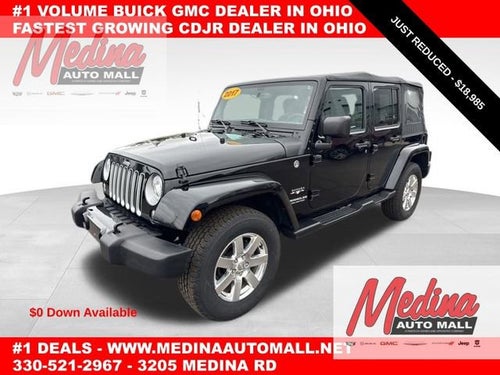 2017 Jeep Wrangler Unlimited Sahara