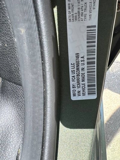 2021 RAM 1500 Big Horn