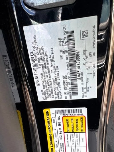 2019 Ford Mustang EcoBoost