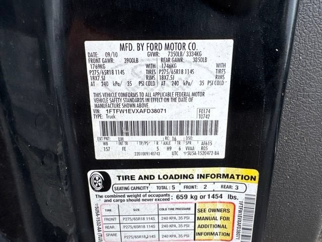 2010 Ford F-150 XL
