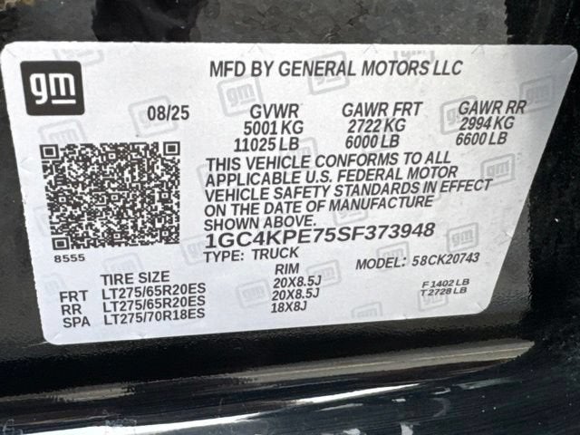 2025 Chevrolet Silverado 2500 HD LTZ