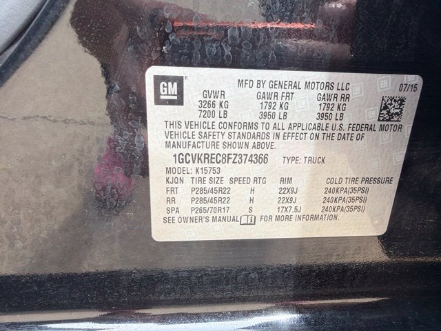 2015 Chevrolet Silverado 1500 LT