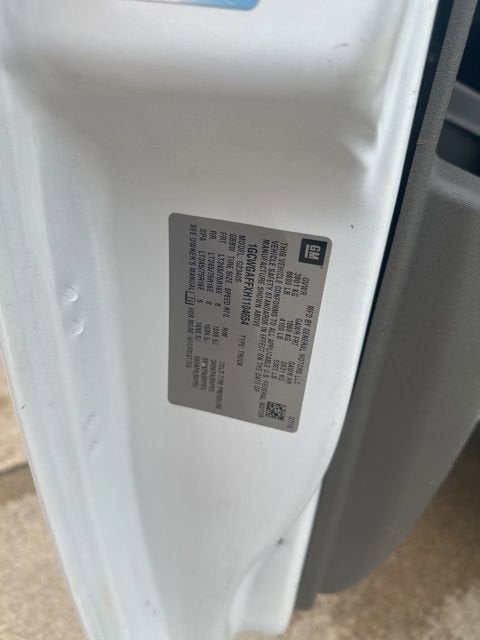 2017 Chevrolet Express Cargo 2500 Work Van