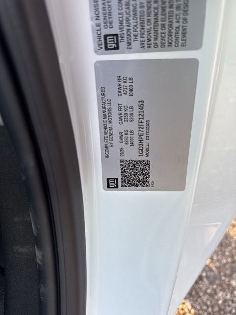 2026 GMC Sierra 3500 HD Chassis Cab Pro