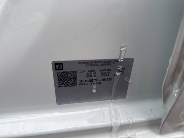 2025 GMC Sierra 3500 HD Chassis Cab Pro