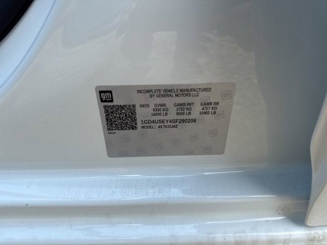 2025 GMC Sierra 3500 HD Chassis Cab Pro