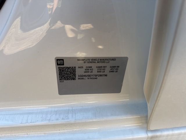 2025 GMC Sierra 3500 HD Chassis Cab Pro