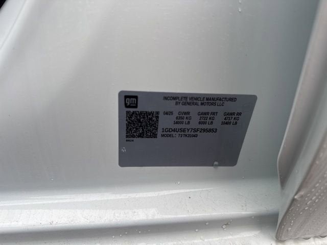 2025 GMC Sierra 3500 HD Chassis Cab Pro