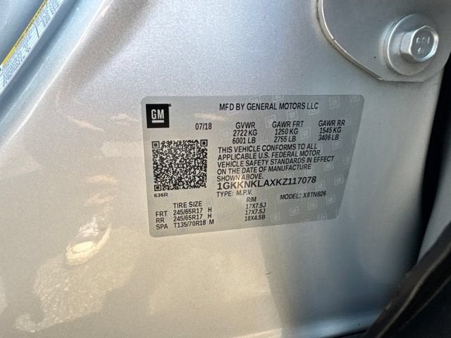 2019 GMC Acadia SLE