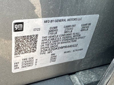 2023 GMC Yukon XL SLT