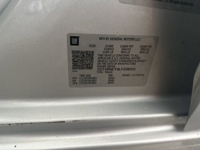 2020 GMC Sierra 2500 HD SLT