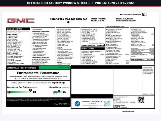 2026 GMC Sierra 2500 HD SLT