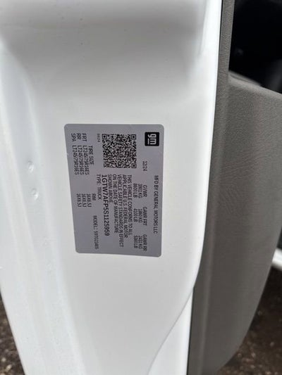 2025 GMC Savana Cargo 2500 Work Van