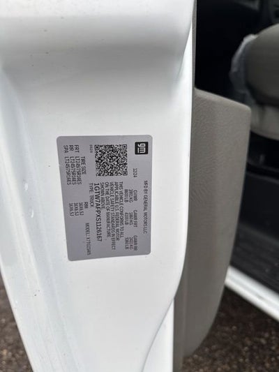 2025 GMC Savana Cargo 2500 Work Van