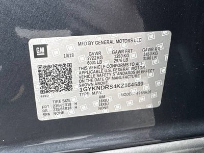 2019 Cadillac XT5 Luxury AWD