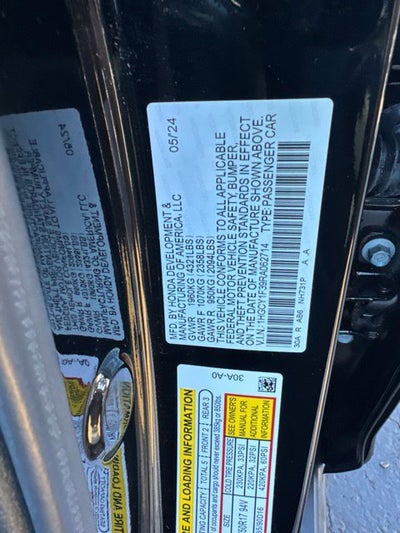 2024 Honda Accord Sedan EX