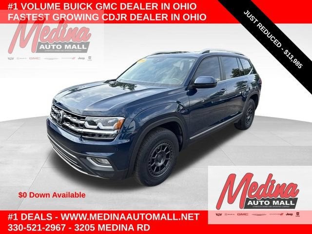2018 Volkswagen Atlas 3.6L V6 SEL