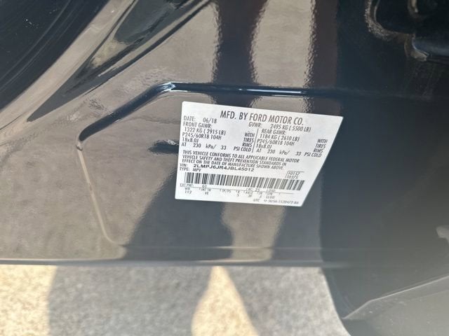 2018 Lincoln MKX Premiere