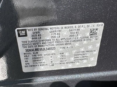 2018 GMC Terrain SLE