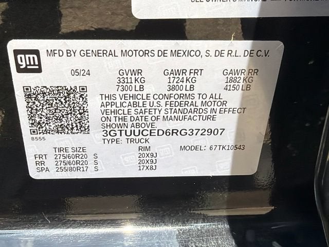 2024 GMC Sierra 1500 Elevation