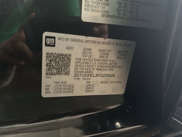 2023 GMC Sierra 1500 AT4X