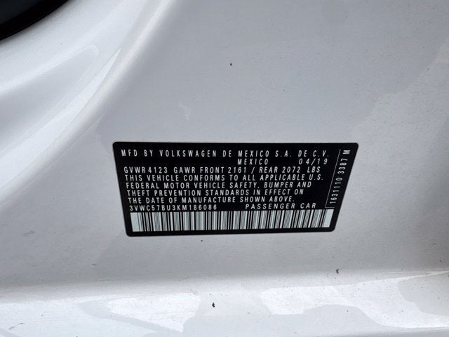2019 Volkswagen Jetta S
