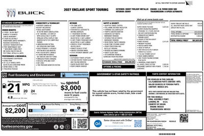 2027 Buick Enclave Sport Touring