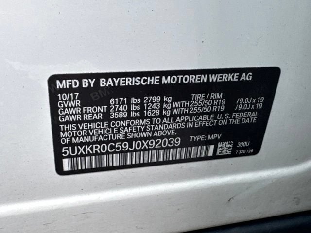 2018 BMW X5 xDrive35i