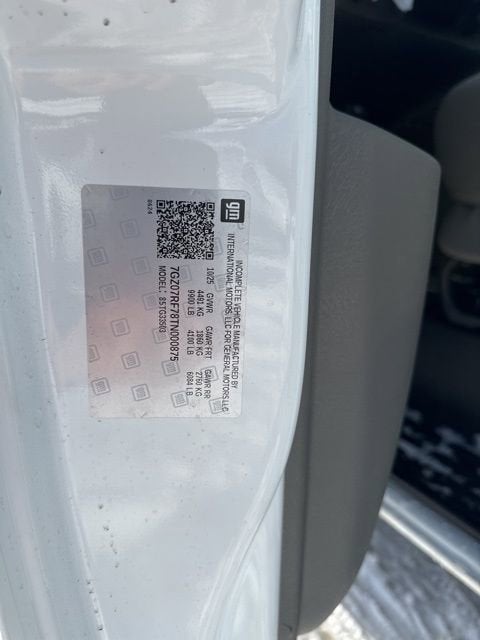 2026 GMC Savana Cutaway 3500 1WT