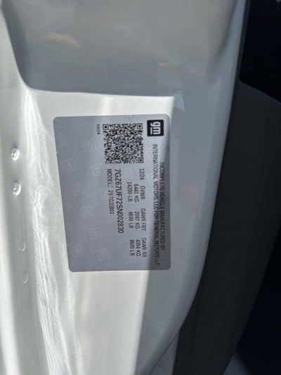 2025 GMC Savana Cutaway 4500 2WT