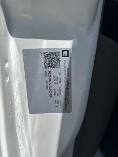 2025 GMC Savana Cutaway 4500 2WT