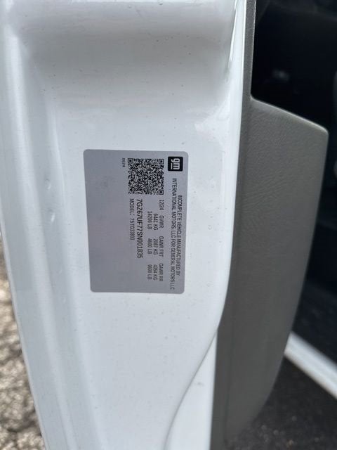 2025 GMC Savana Cutaway 4500 2WT