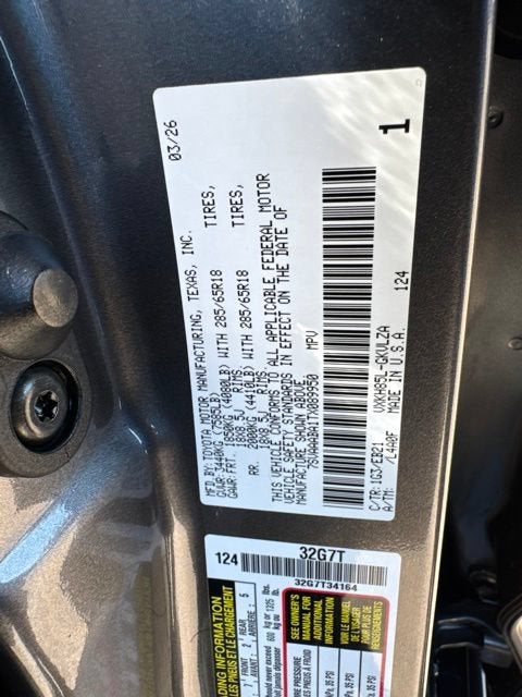 2026 Toyota Sequoia SR5