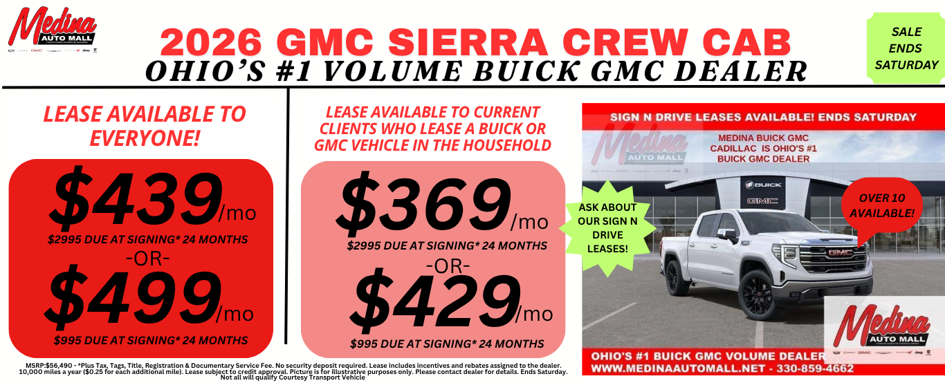 2025 Sierra Crew Cab